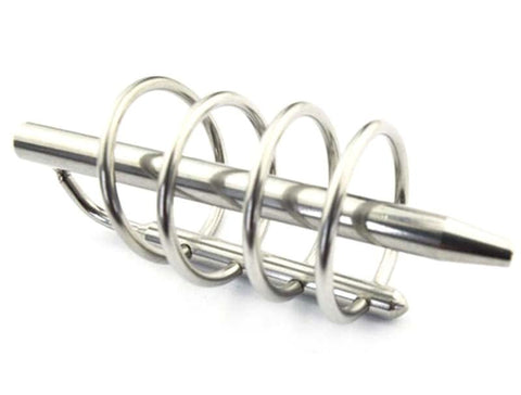 Gates of Hell Cock Cage & Penis Plug by BDStyle - Male Chastity