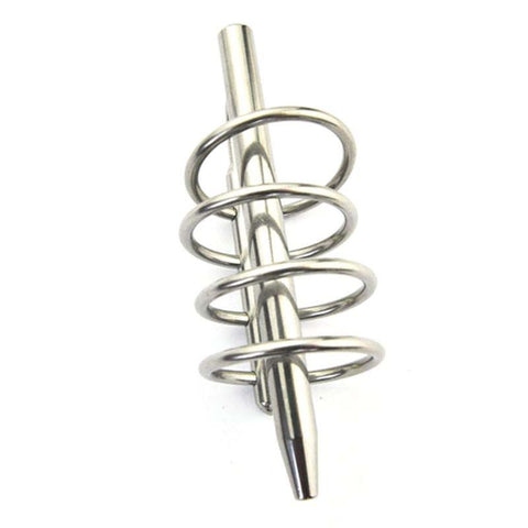 Gates of Hell Cock Cage & Penis Plug by BDStyle - Male Chastity