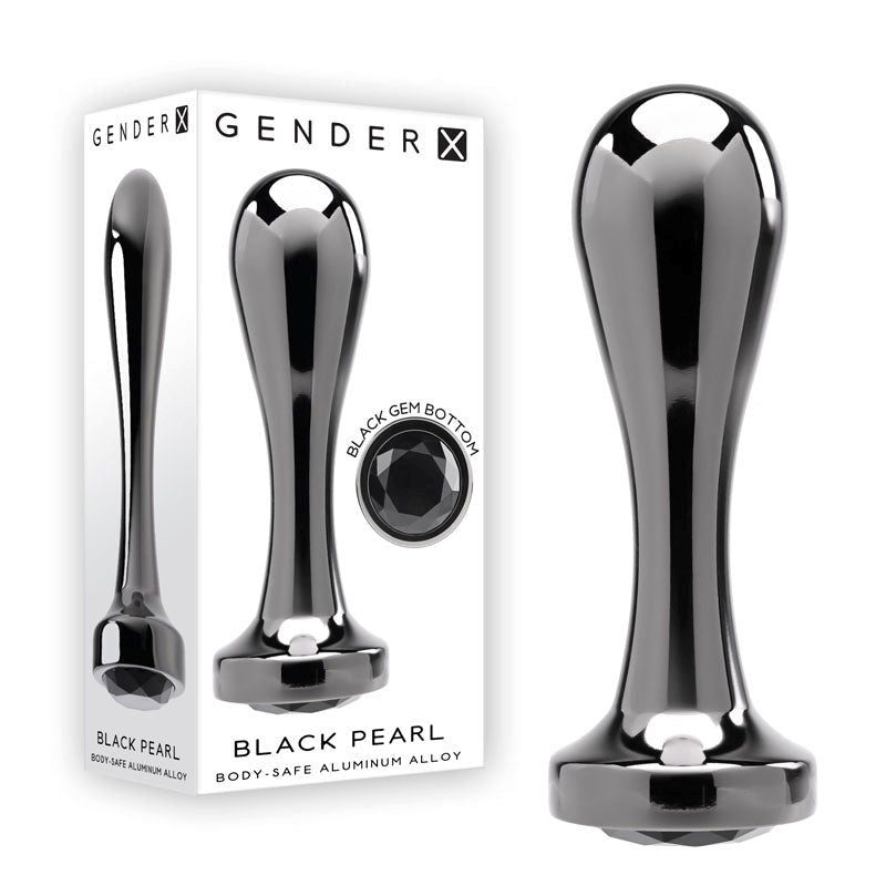 Gender X BLACK PEARL - Gun Metal - - Butt Plugs