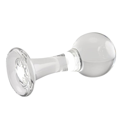 Gender X The Baller Clear Glass by Evolved Novelties - Butt Plugs