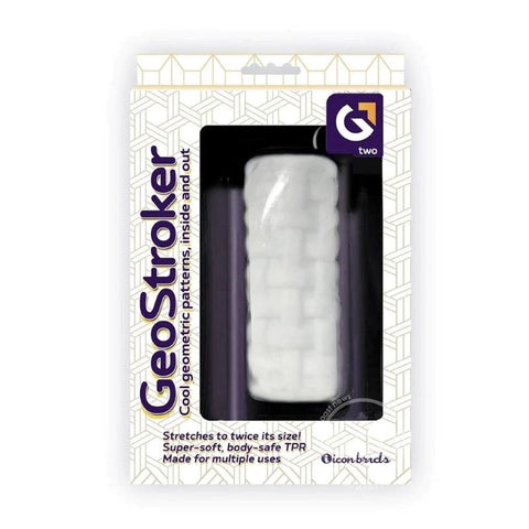 Textured GeoStroker No. 2 by Icon Brands - Masturbators and Strokers