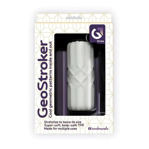 Textured GeoStroker No. 3 by Icon Brands - Masturbators and Strokers