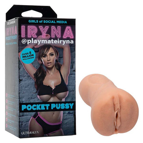 UltraSkyn Iryana Pocket Pussy by Doc Johnson - Masturbators and Strokers