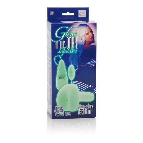 Glow-in-the-Dark Life Like Back Door Stroker by CalExotics - Masturbators and Strokers