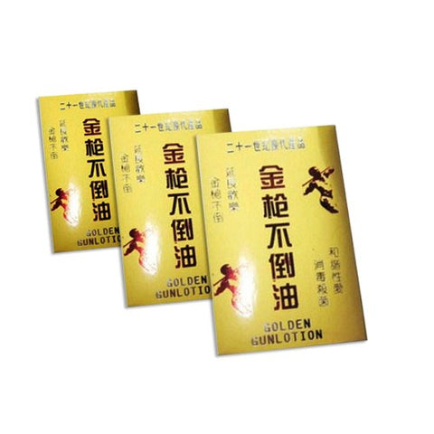 Golden Gun Lotion Wipes Delay Spray by BDStyle - Delay and Excite Sprays
