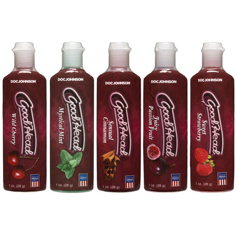 Good Head Oral Delight Adult Lubricant 5 Pack - Delay and Excite Sprays