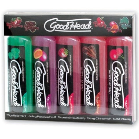 Good Head Oral Delight Adult Lubricant 5 Pack - Delay and Excite Sprays