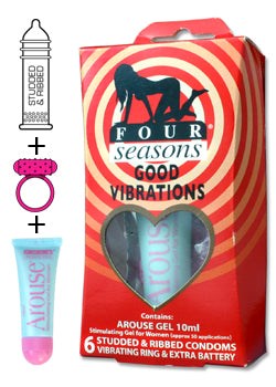 Good Vibration Condoms 6 pieces - - Condoms