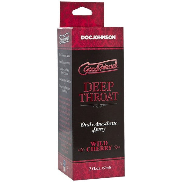 GoodHead Deep Throat Spray 59ml - - Water Based Lubes