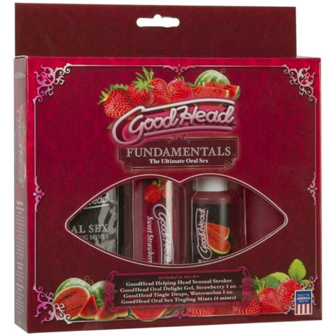 Goodhead Fundamentals Kit by Doc Johnson - Water Based Lubes