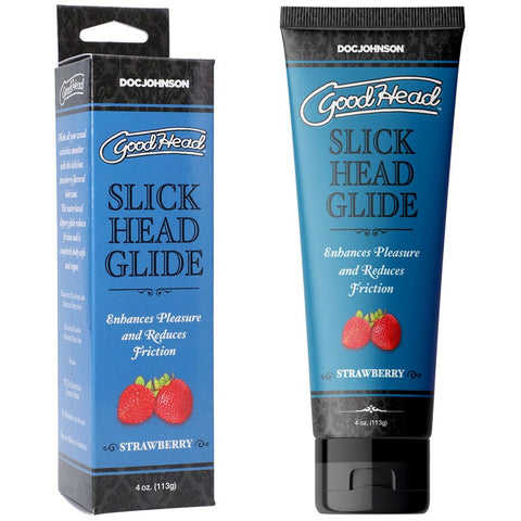 GoodHead Slick Head Glide Raspberry 113g Water Based Lube - Water Based Lubes