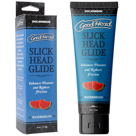 GoodHead Slick Head Glide Raspberry 113g Water Based Lube - Water Based Lubes
