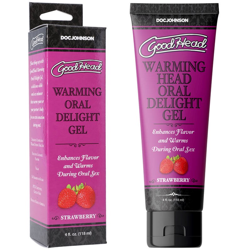 GoodHead Warming Head Oral Delight Gel - - Water Based Lubes