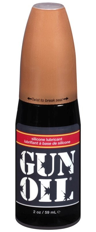 Gun Oil Flip Top Bottle - - Silicone Based Lubes