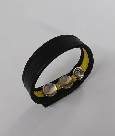 Adjustable Leather Cock Ring by Hell's Couture - Cock Rings