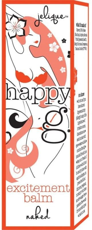 Happy G Excitement Balm Naked 15ml - - Delay and Excite Sprays