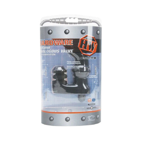Hardware Silicone Analogous Valve Anal Vibrator by Topco - Anal Dildos