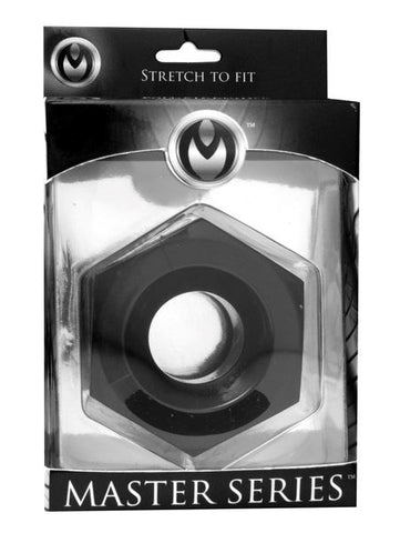 Hex Heavy Duty Cock Ring Ball Stretcher by XR Brands - Cock Rings