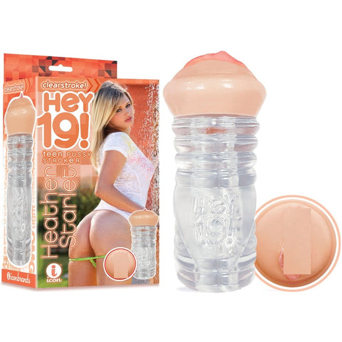 Hey 19 Teen Pussy Stroker Heather Starlet by Icon Brands - Realistic Butts And Vaginas
