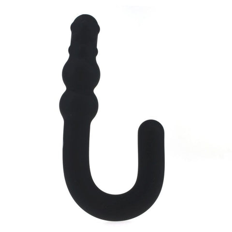 Silicone Anal Hook Prostate Massager by BDStyle - Prostate Toys
