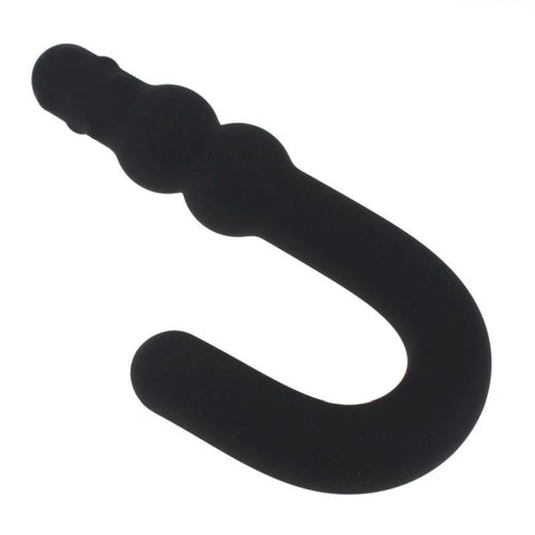 Silicone Anal Hook Prostate Massager by BDStyle - Prostate Toys