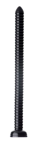 Hosed Ribbed Anal Snake by XR Brands - Anal Cleansing