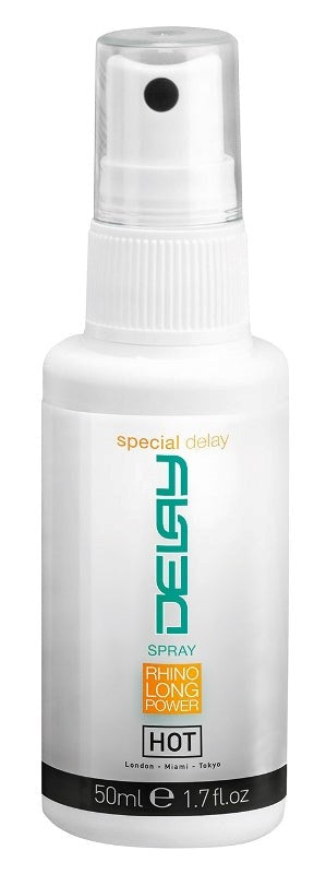 Hot Delay Spray 50ml - - Delay and Excite Sprays