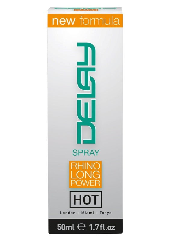 Hot Delay Spray 50ml - - Delay and Excite Sprays