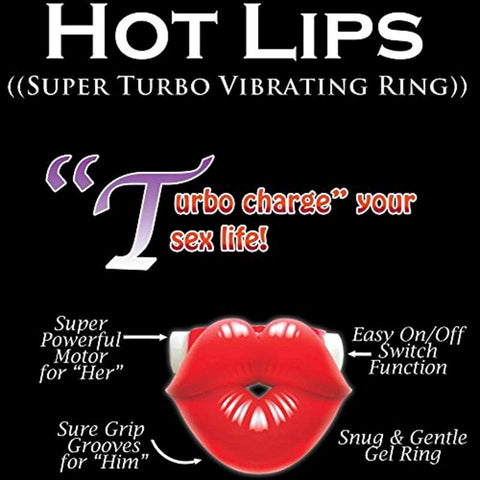 Hot Lips Vibrating Cock Ring by Hott Products - Vibrating Cock Rings