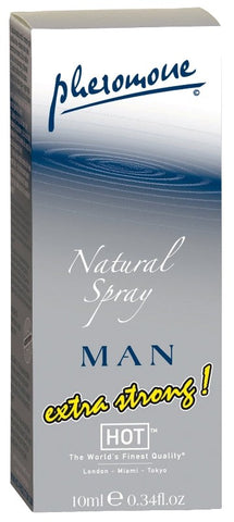 Hot Pheromones Man Natural Spray Extra Strong by Hot Ero - Delay and Excite Sprays