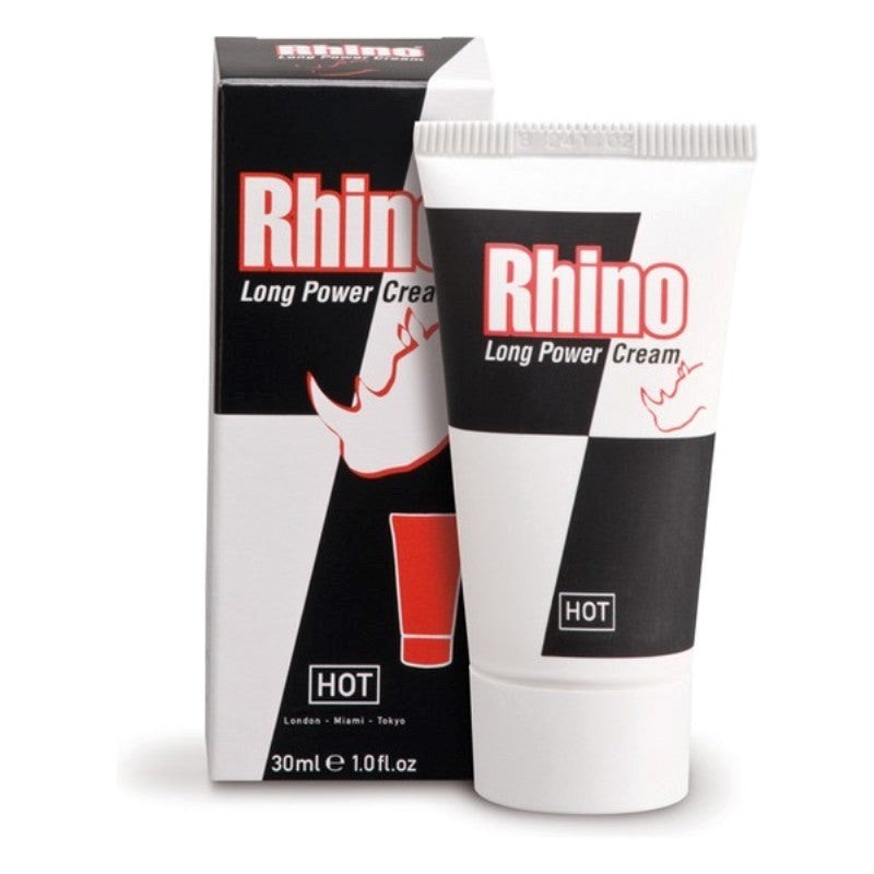 Hot Rhino Cream 30ml - - Delay and Excite Sprays