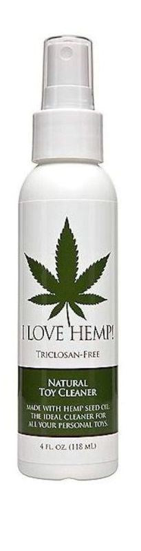 I Love Hemp Natural Toy Cleaner 118ml - - Lubricants & Lotions