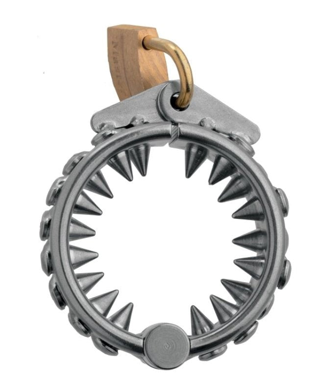 Impaler Locking CBT Ring with Spikes - - Cock Rings