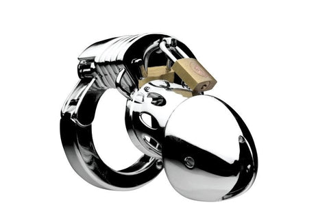 Incarcerator Adjustable Locking Chastity Cage by XR Brands - Male Chastity