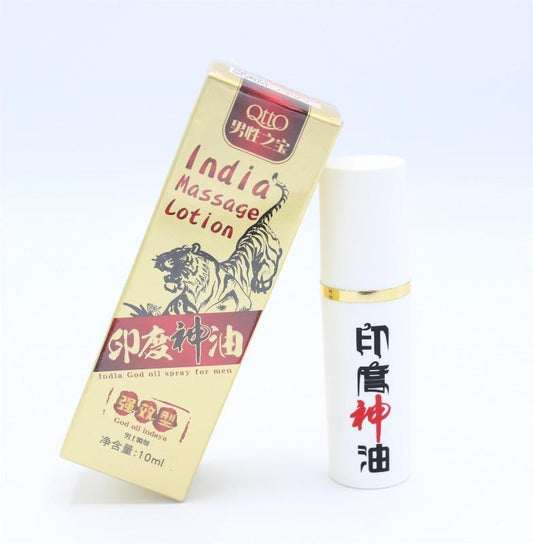 India Massage Lotion God Oil - - Delay and Excite Sprays