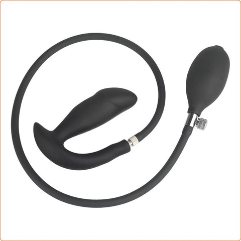 Inflatable Dildo Pump Penis Anal Butt Plug by BDStyle - Butt Plugs