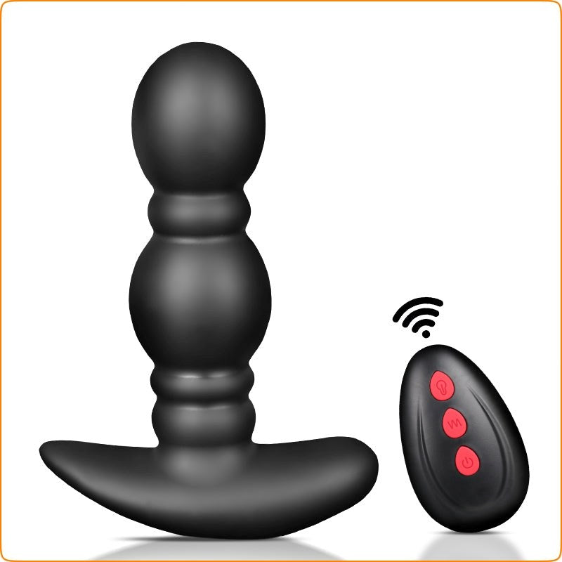 Inflatable Dildo Wireless Butt Plug - - Butt Plugs