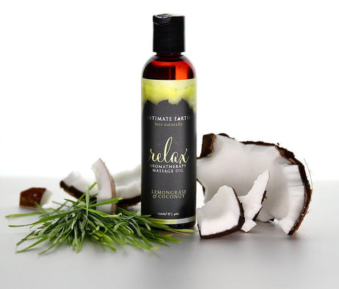 Almond Massage Oil by Intimate Earth - Massage Oils and Lubricants