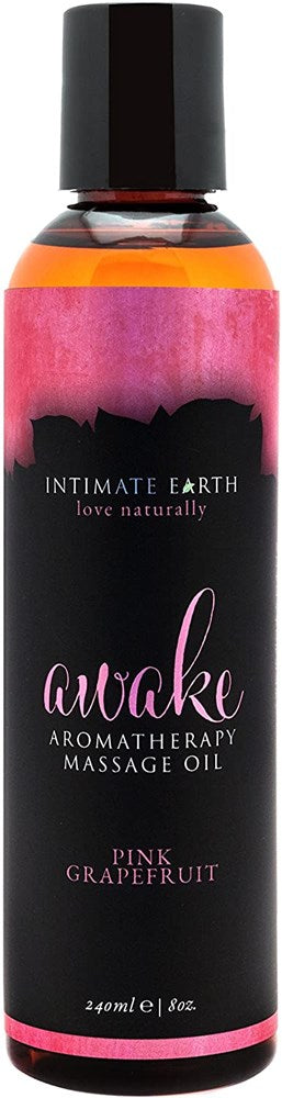 Intimate Earth Aromatherapy Massage Oil 240ml - - Water Based Lubes