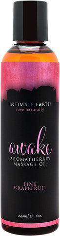 Aromatherapy Massage Oil 240ml by Intimate Earth - Water Based Lubes