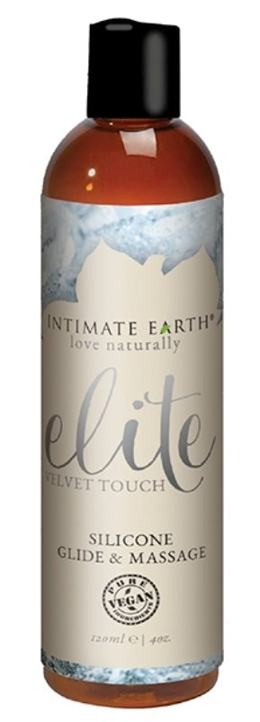 Intimate Earth Elite Glide and Massage 120ml - - Silicone Based Lubes