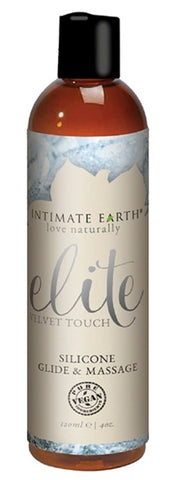 Elite Glide and Massage by Intimate Earth - Silicone Based Lubes