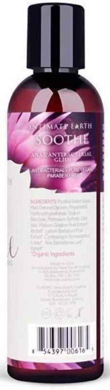 Intimate Earth Soothe Anal Glide 120ml - - Water Based Lubes