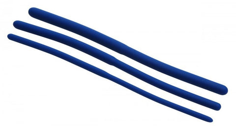 Invasion Silicone Urethral Sound Trainer Penis Plug Set - Penis Plugs