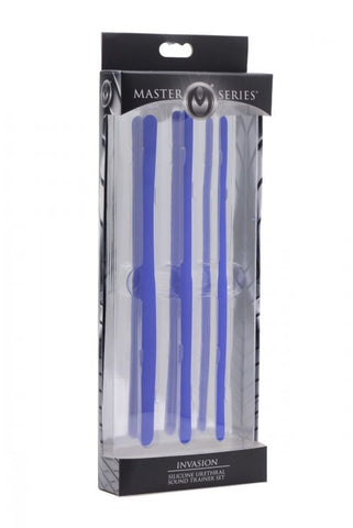 Invasion Silicone Urethral Sound Trainer Penis Plug Set - Penis Plugs
