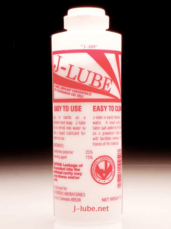 J-Lube - - Water Based Lubes