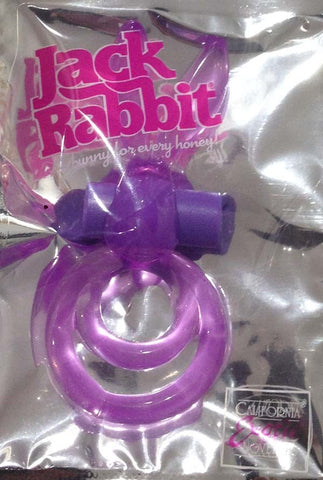 Jack Rabbit Bunny Vibrating Men's Cock Ring - Cock Rings