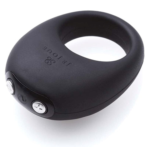 Mio Black Rechargeable Cock Ring by Je Joue - Cock Rings