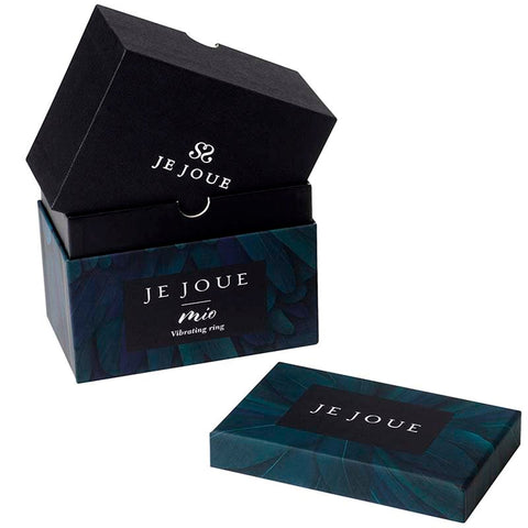 Mio Black Rechargeable Cock Ring by Je Joue - Cock Rings