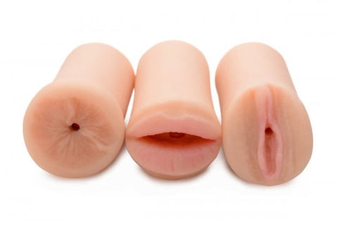 Jesse Jane Three Way Pussy Ass and Mouth Stroker Set - Masturbators and Strokers